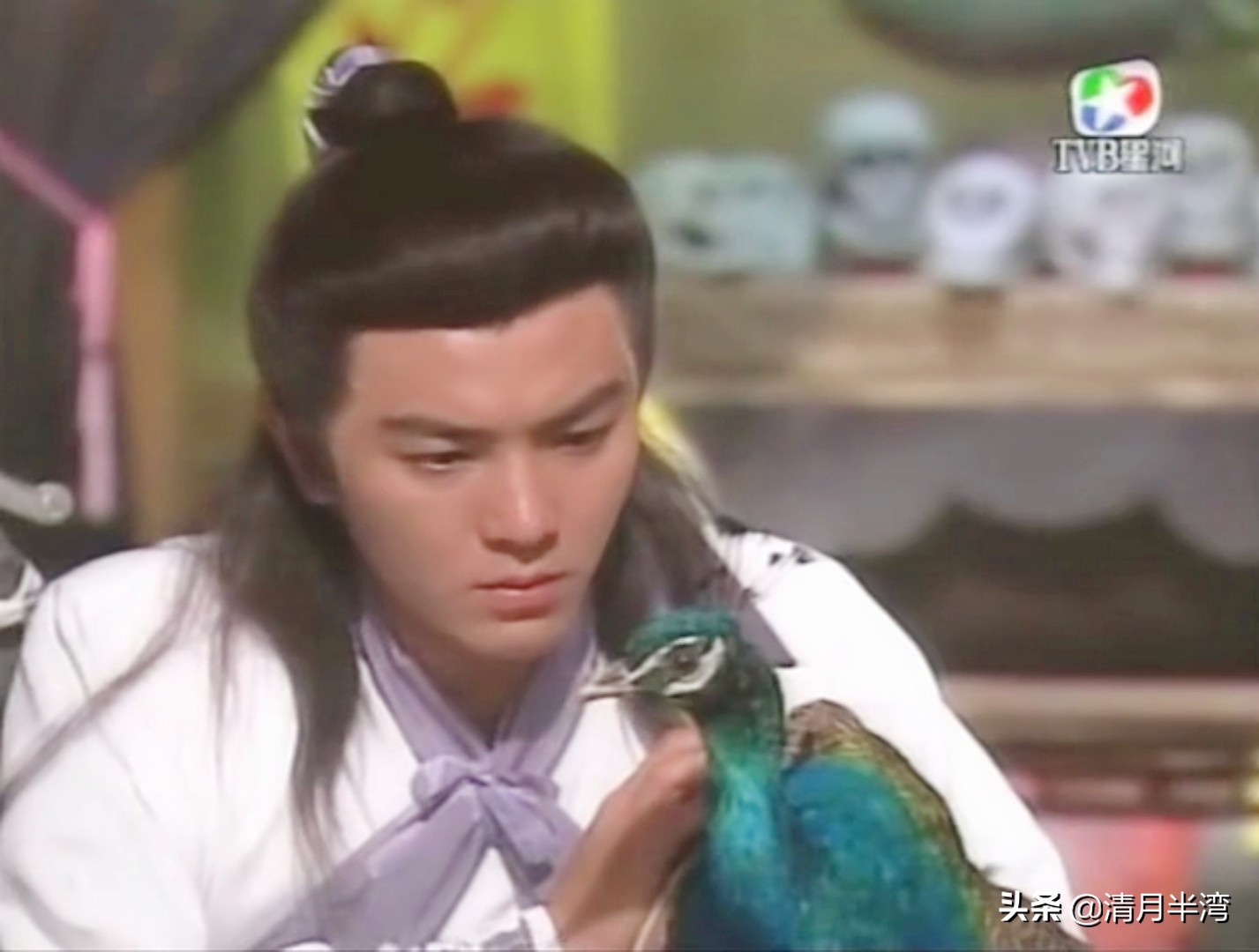 港剧老演员古装时候的颜值男神,港剧十大经典古装