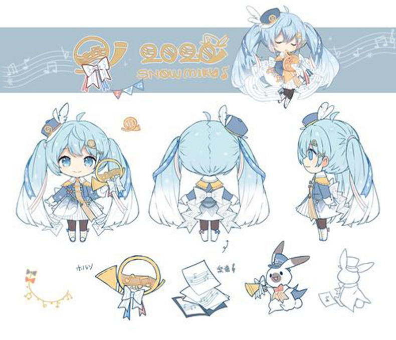 2019年的雪初音,2019雪初音形象