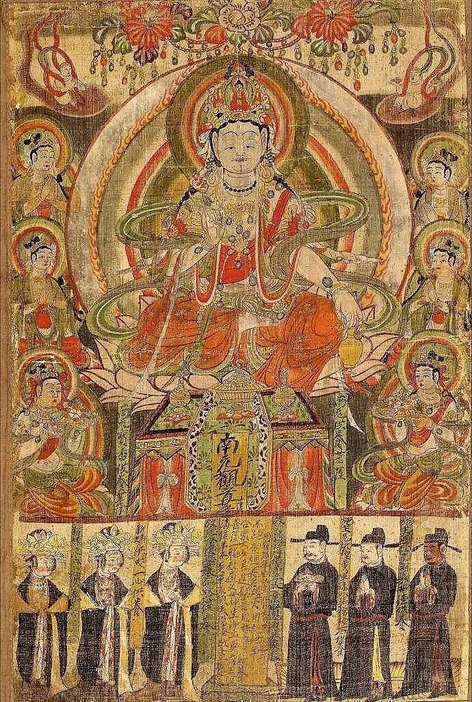 观音菩萨佛教和道教的形象,醉国学