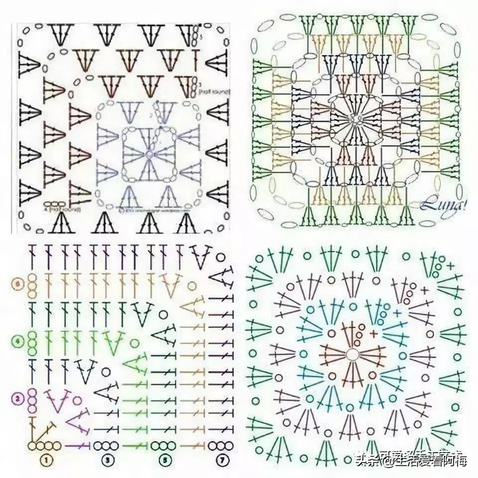 独一无二的抱枕套钩织教程,枕头套毛线钩织教程视频