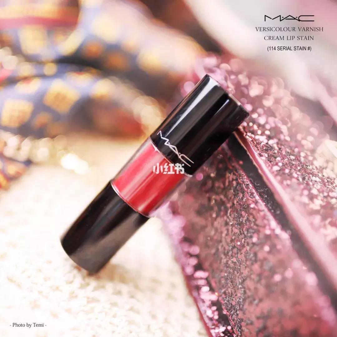 樱桃色同款口红,女明星用的樱桃红口红