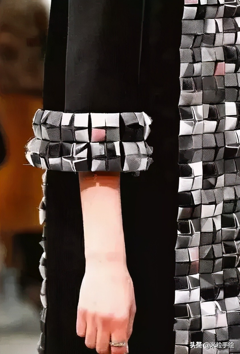 菱形格图案衣服属于什么风格,衣服镂空底边怎么弄好看