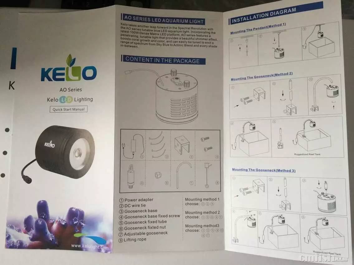 KELO钜彩照明LED水族灯试用活动鱼友评测详情(二)