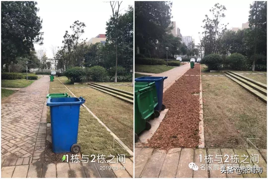 业委会整改小区绿化,名家翡翠花园业委会