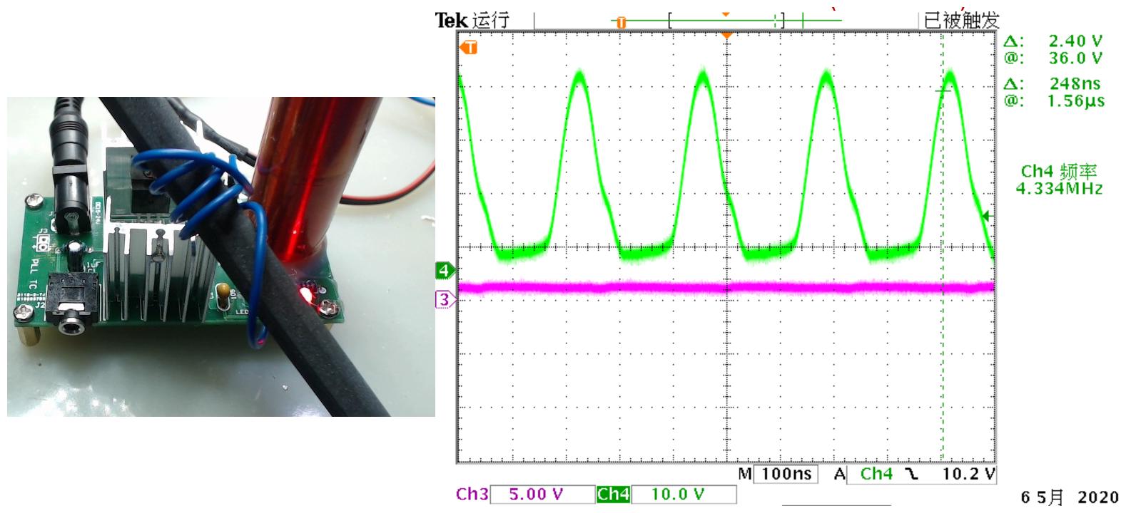 双谐振特斯拉线圈的工作原理,特斯拉线圈初级谐振电流