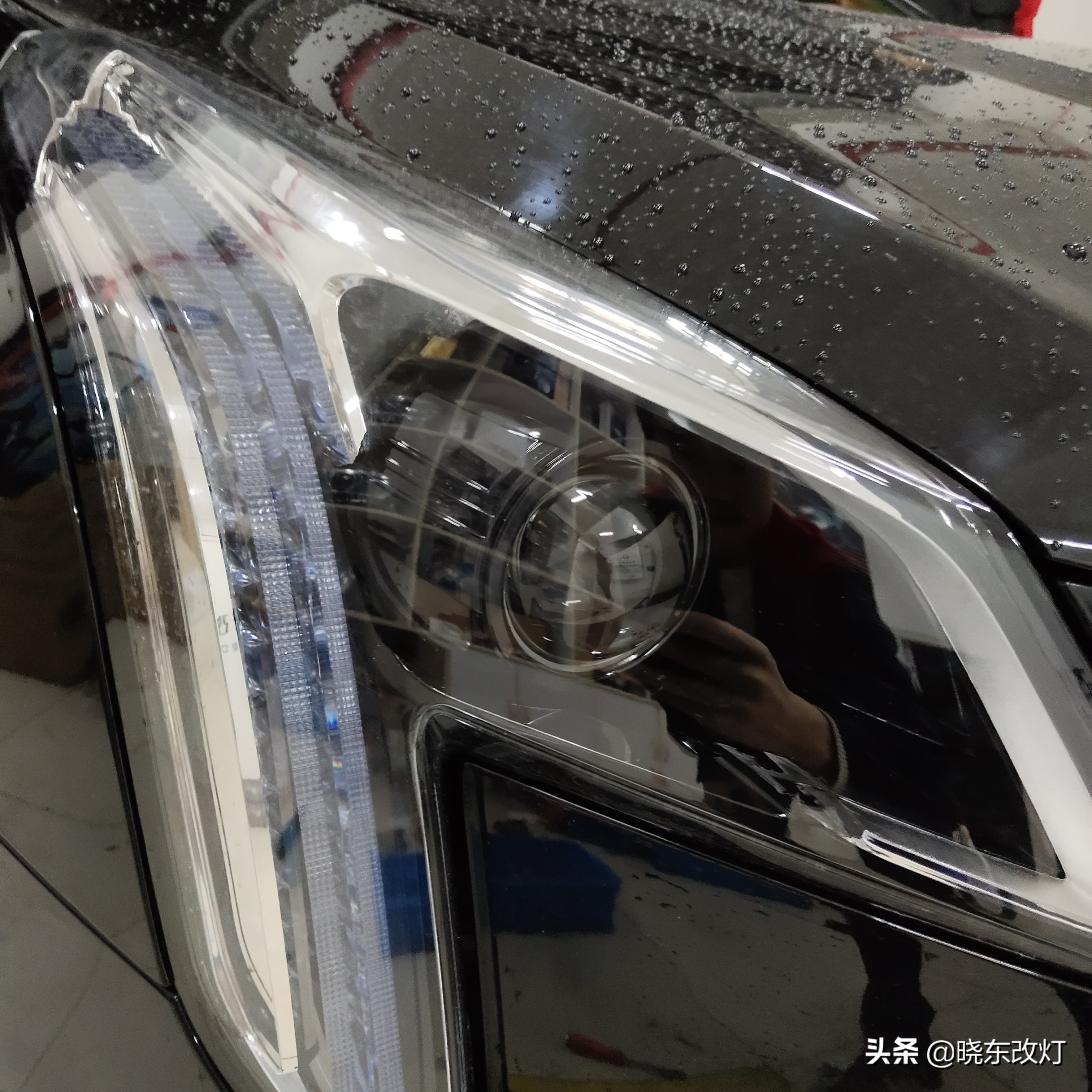 17款凯迪拉克xts改装双光透镜,18款凯迪拉克xts改灯