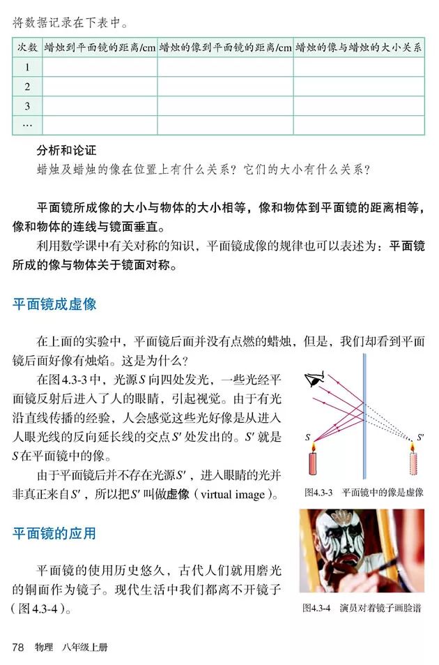 人教版八年级上册物理书暑假预习,初二上册物理预习合集