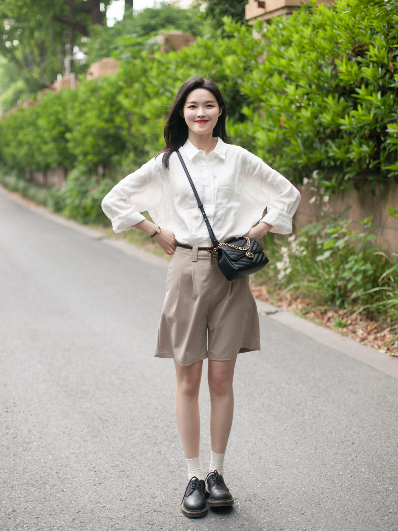 适合春天穿的垂感长腿裤,窄版修饰腿夏季裤子推荐