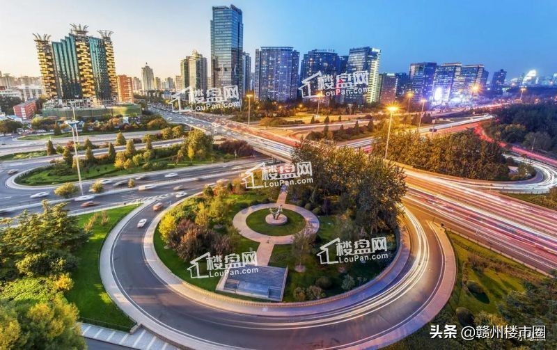 美的君兰学府赣州航拍,赣州美的君兰学府周围规划