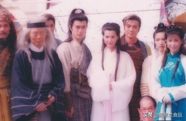 神雕侠侣黄晓明版刘亦菲幕后花絮,95版神雕侠侣花絮