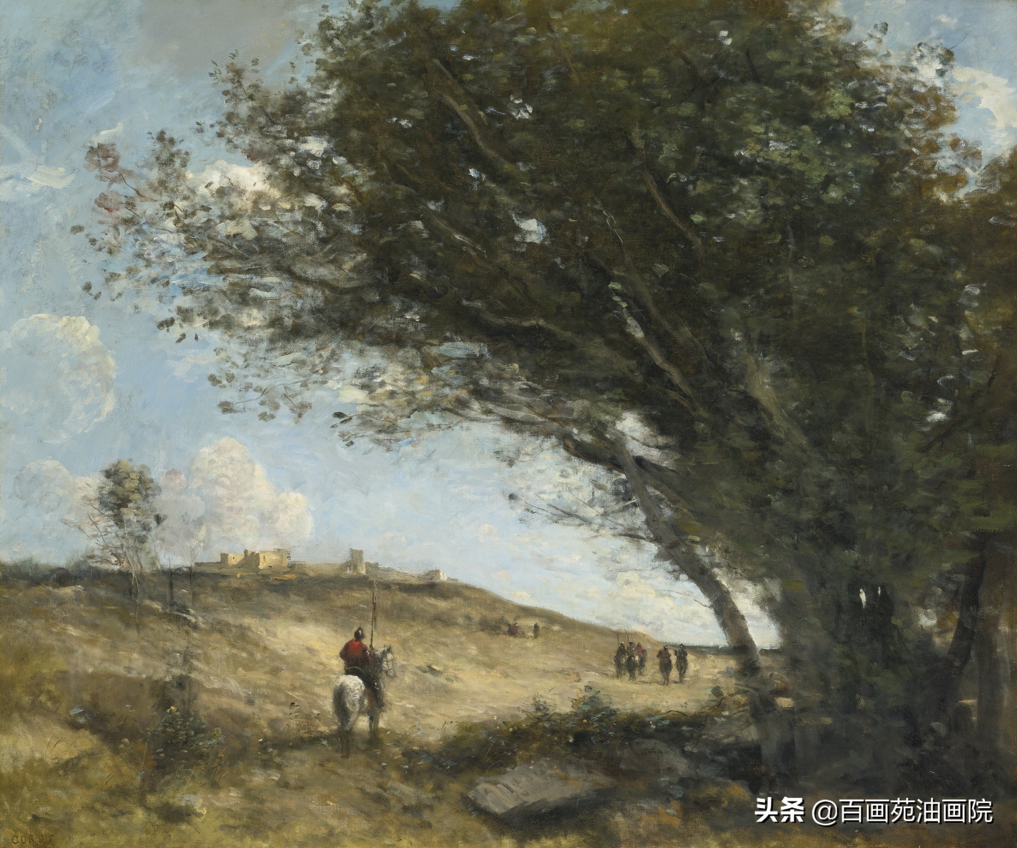 灰色和黄色搭配的油画,入门油画调色笔记