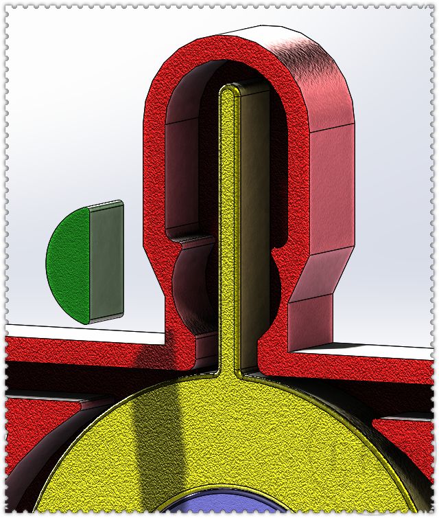 solidworks偏心柱塞泵装配体教程,用solidworks绘制泵轴