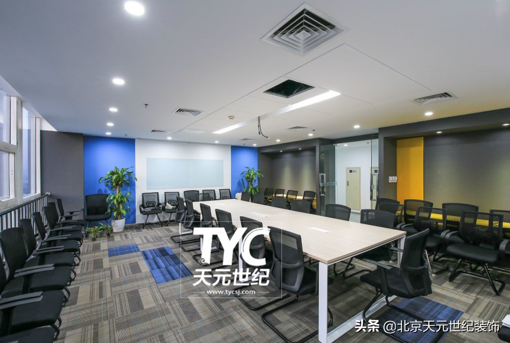 北京互联港湾办公室装修设计