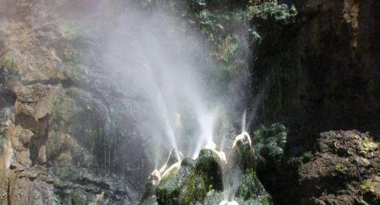 腾冲市热海风景区怀胎井是真的吗,腾冲热海温泉怀胎井图片