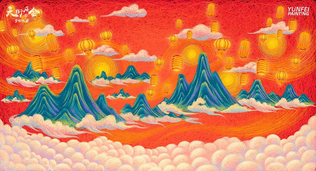 描摹梦境的魔术师,靠画“圈圈”火遍全网