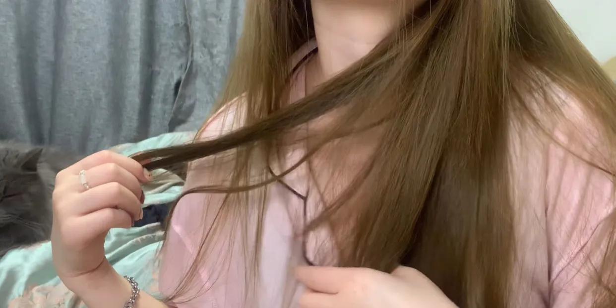 璀璨灰棕施华蔻发色,施华蔻染发颜色推荐蜜糖醇棕长发