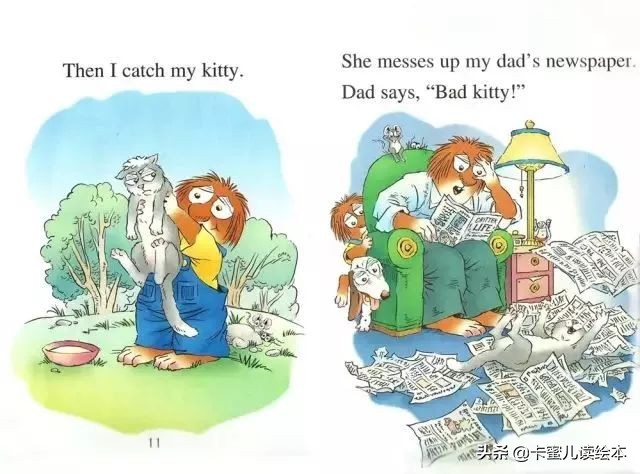忙碌的小猫英文绘本,whatagooddog牛津树绘本
