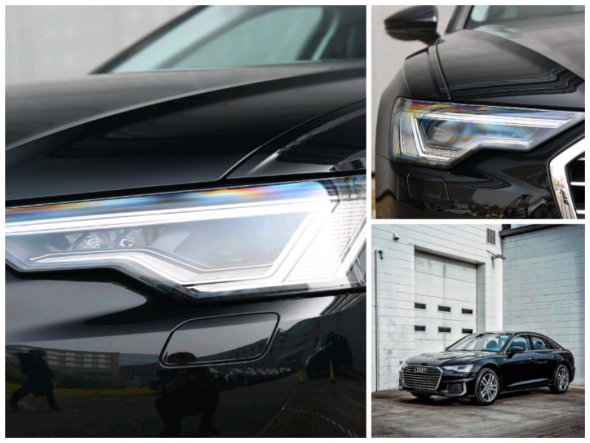 灯厂奥迪车灯最亮的一款,奥迪车灯高清大图