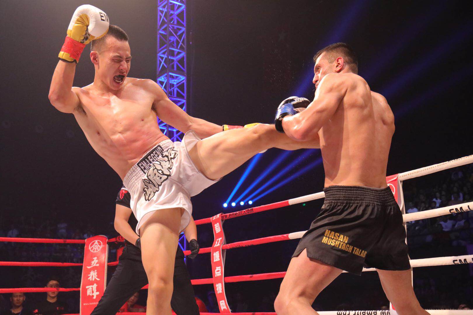 中国泰拳第一人韩飞龙,蒲东东vs韩飞龙