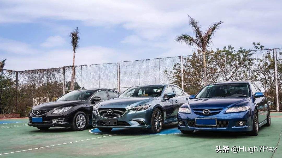 老款马自达6开十六万公里,一代经典马自达6