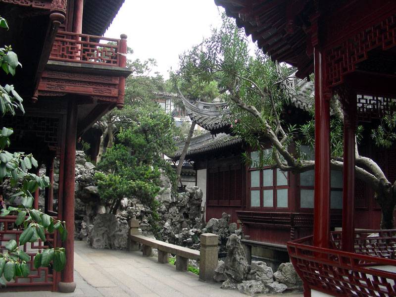 上海古豫园遗址,豫园商城的建筑年代