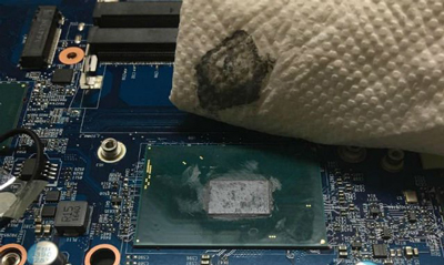 笔记本cpu怎么更换硅脂,cpu换硅脂旧硅脂怎么刮下来