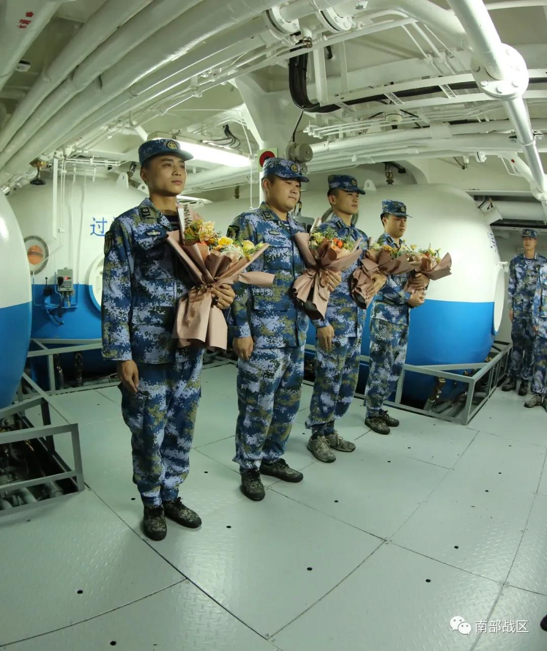 大深度减压潜水,大深度饱和潜水试验