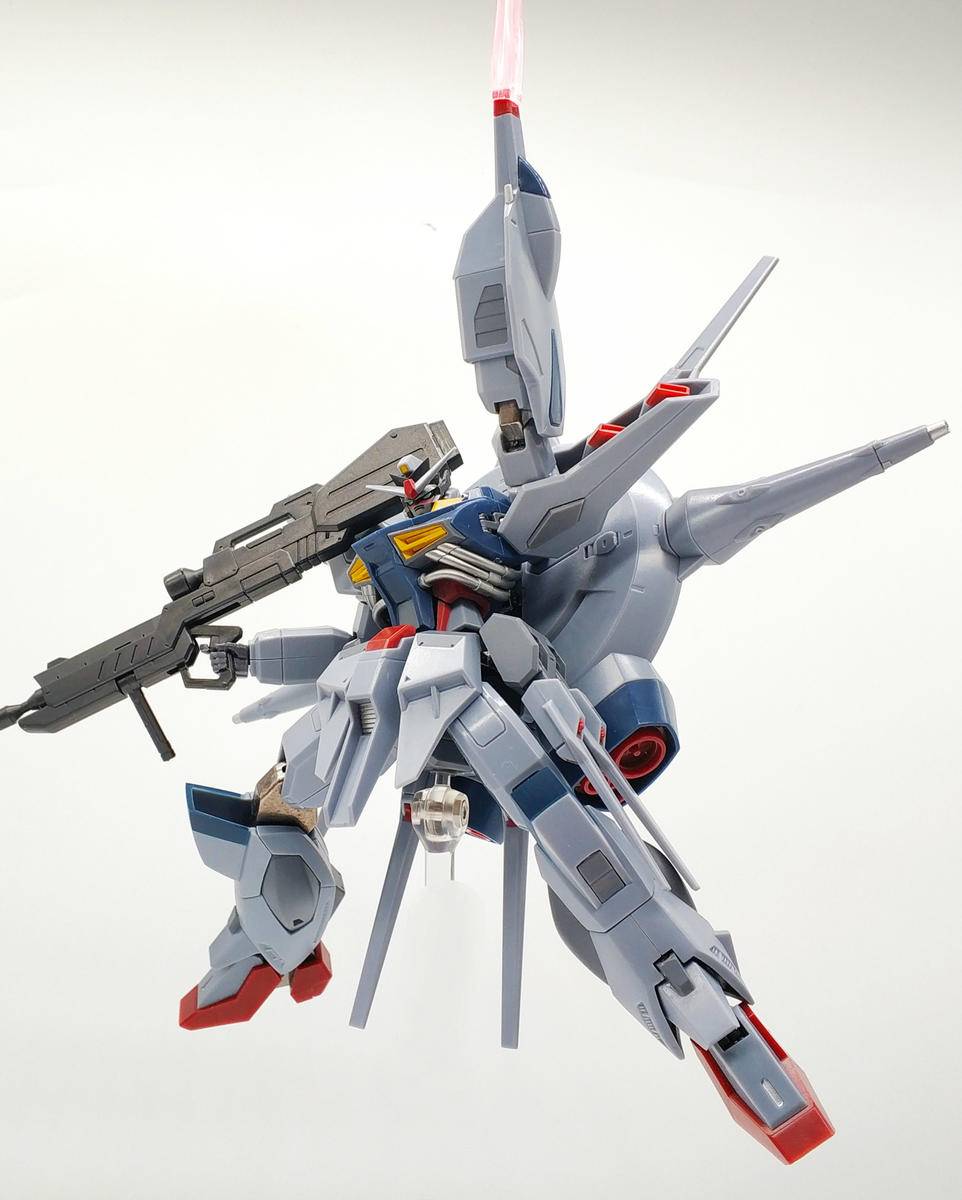 模玩机设：CC机设君临战场的复仇天帝ZGMF-X13A神意高达