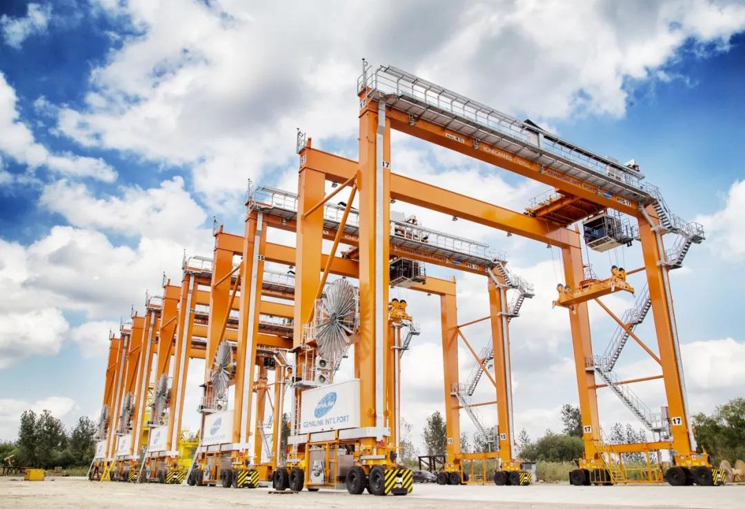 18台RTG出海啦!南通中远重工完成科尼公司RTG项目