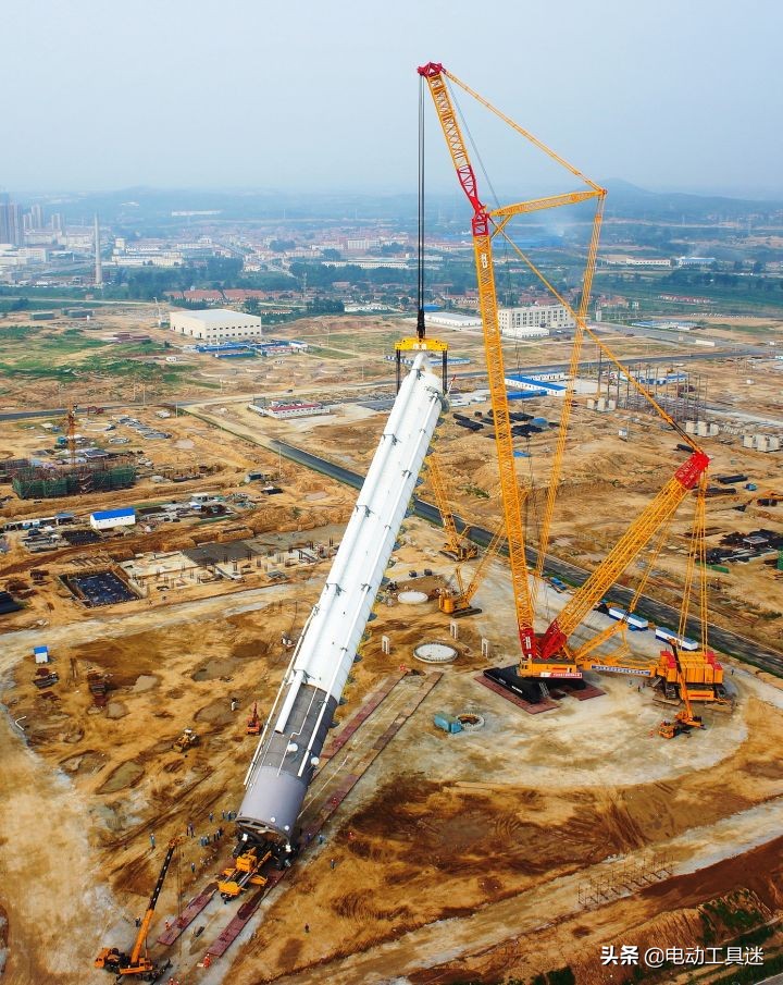 中国超级吊装机械视频,超级起重机中国