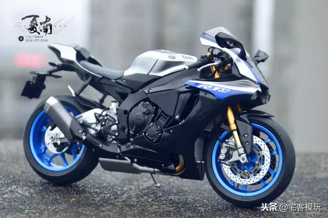 模型制作范例：田宫1:12雅马哈YZF-R1M,14133制作过程
