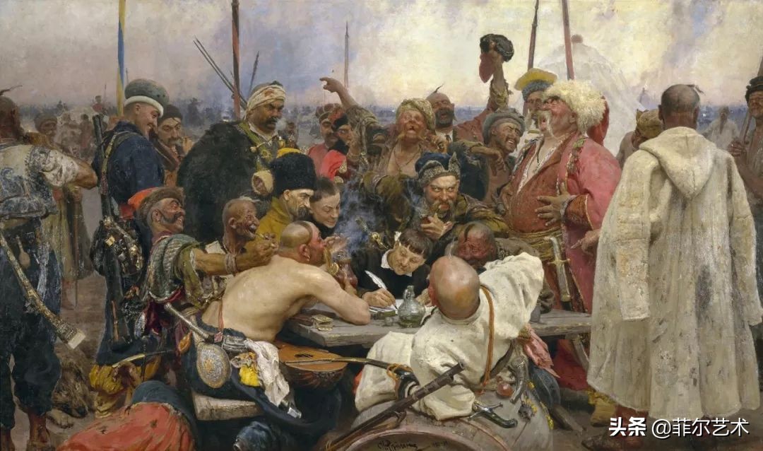 画家列宾作品欣赏,俄罗斯现实主义画家列宾及其作品