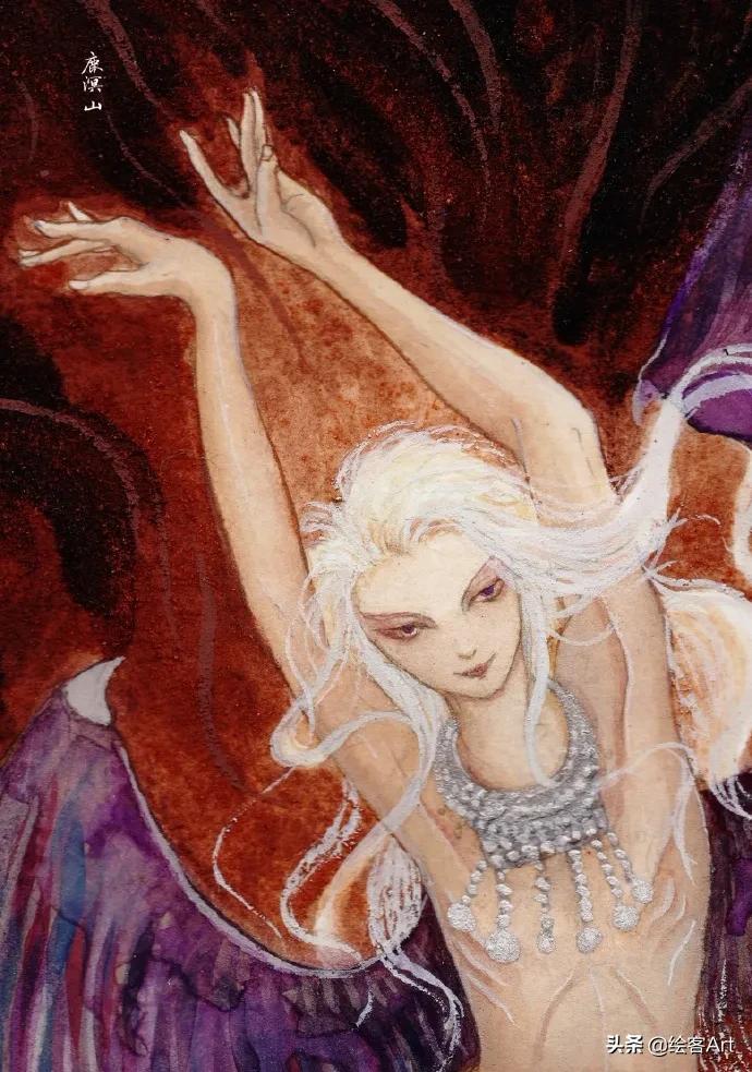 半路出家，成为最会画妖的插画师，一张插画就是别人的月薪