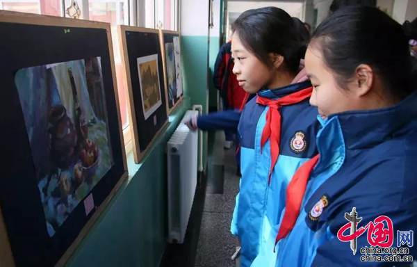 廊坊书画展,霸州市第十中学画展