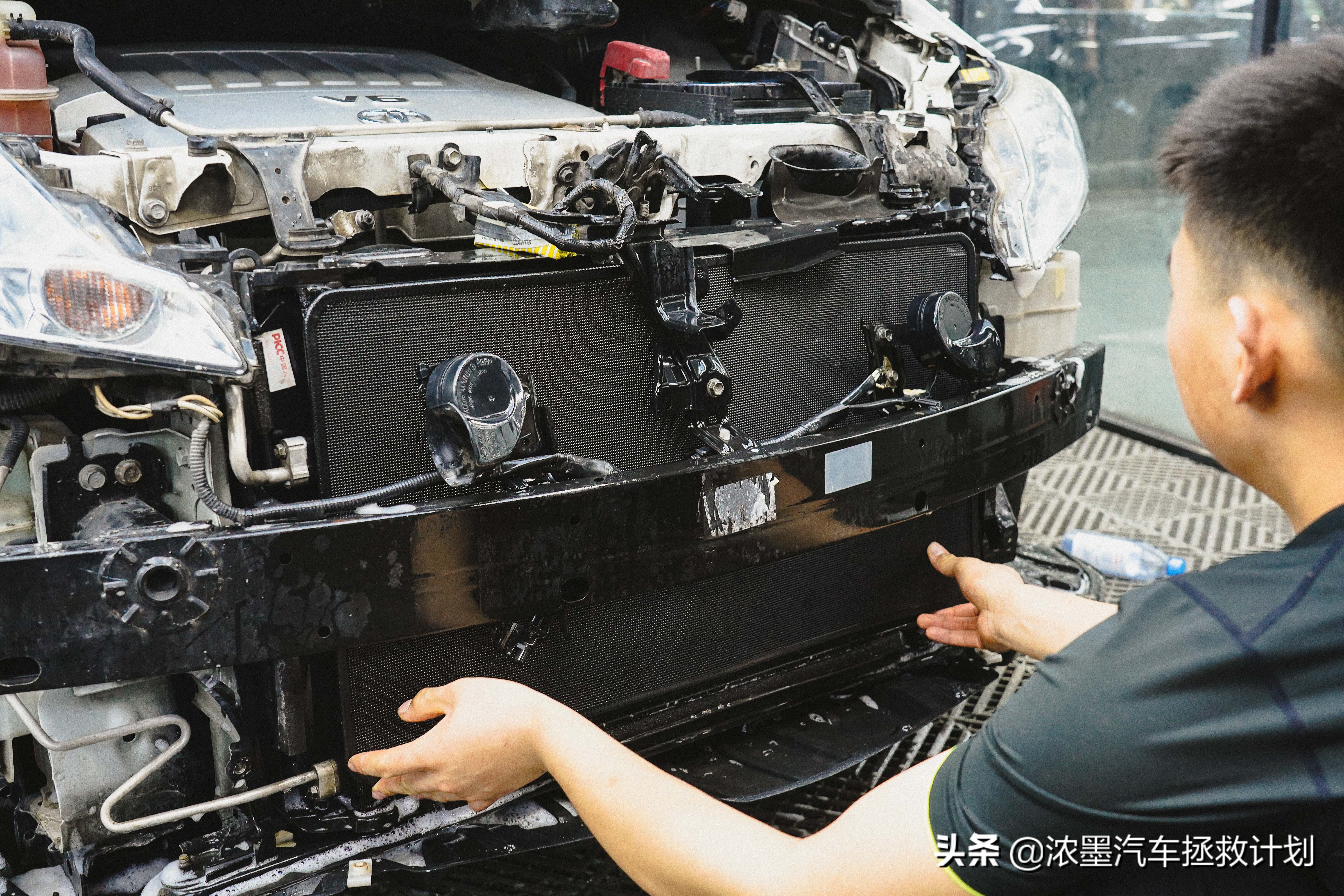 周到车管家,经典老车丰田普瑞维亚翻新整备