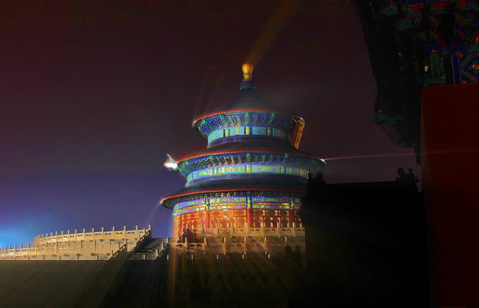 北京天坛民之乐,北京天坛景观