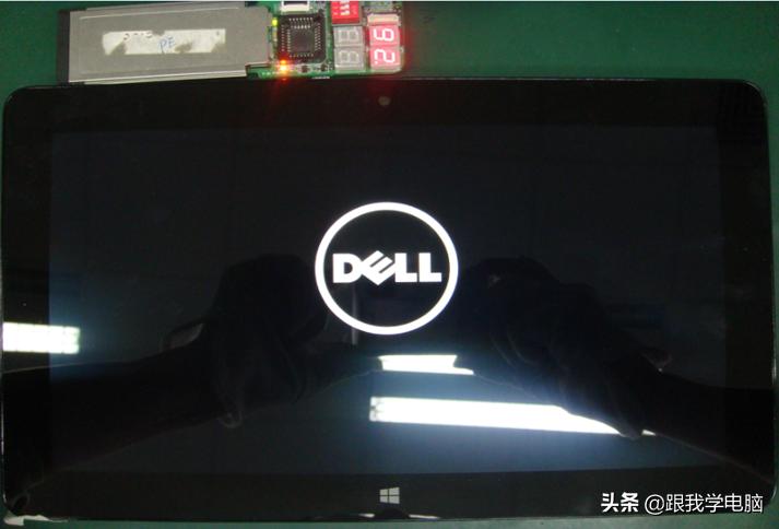 今天维修1台商务笔记本，开机当画面进不了系统，最终是BIOS问题