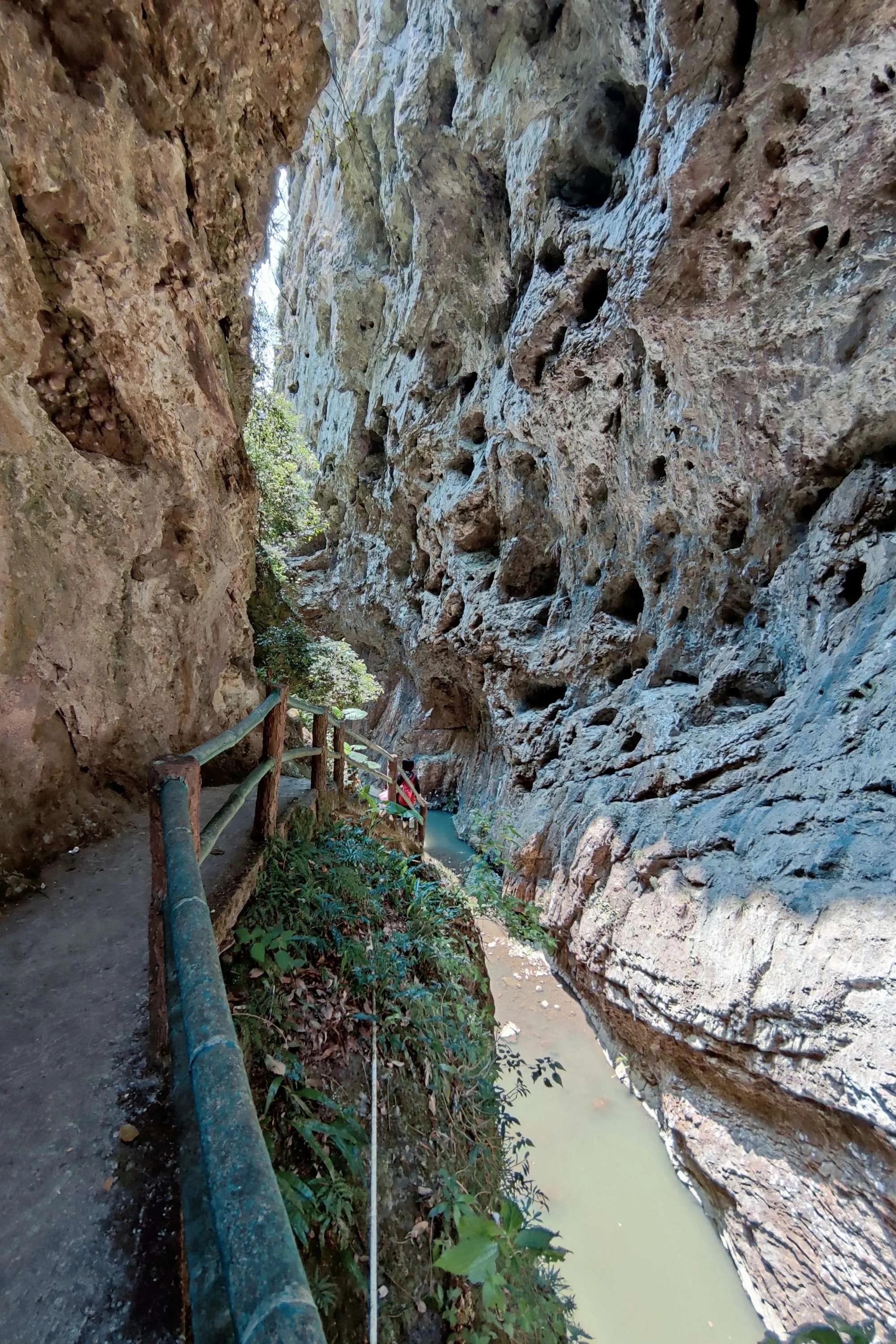 福州永泰百漈沟攻略,百漈沟天坑彩虹