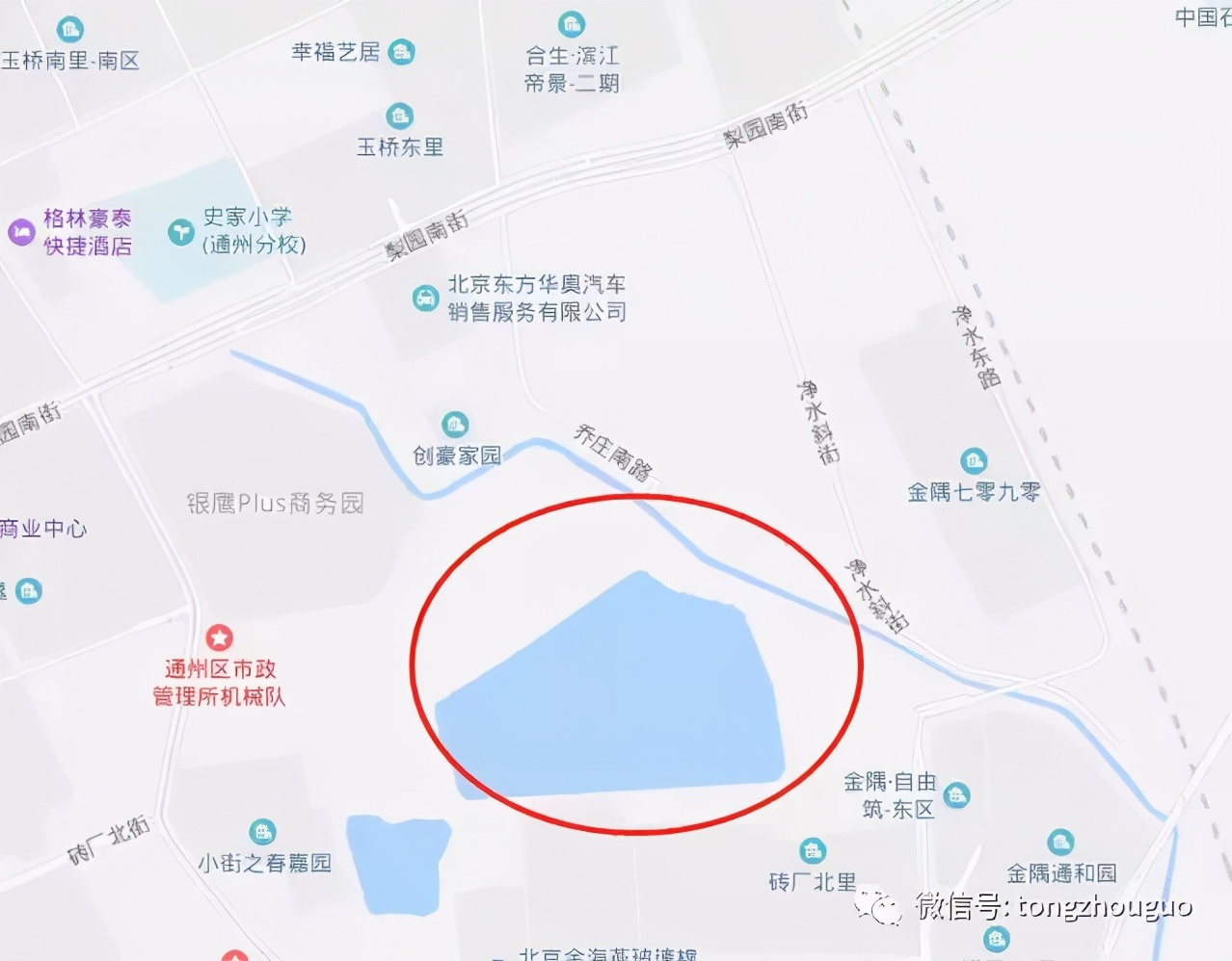 通州新建成的公园,通州新建的绿心公园
