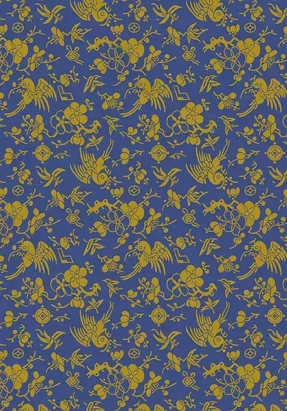 庄重华美的中国古典纹样,东方纹样图植物