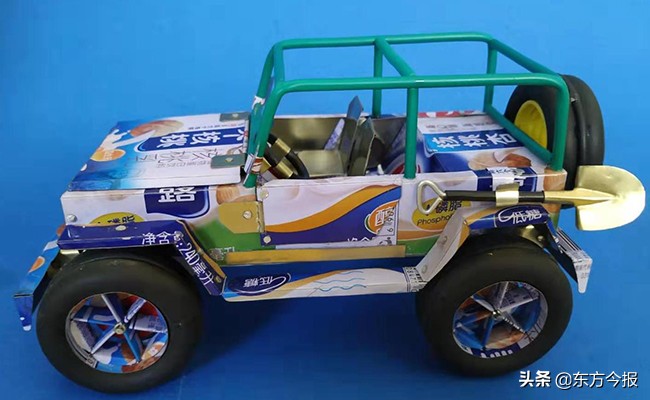 易拉罐改装垃圾分类,易拉罐塑料瓶废物改造