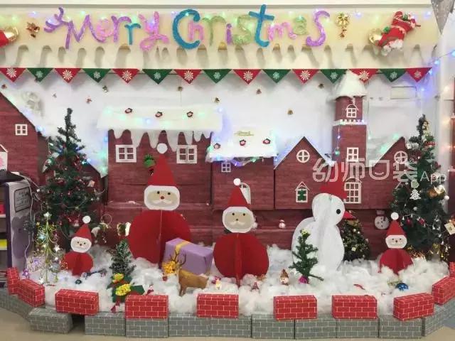 圣诞环创,圣诞主题环创