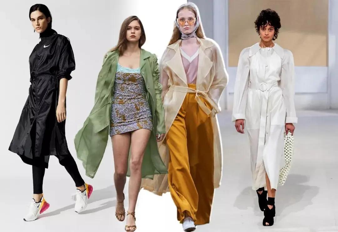 2020秋冬风衣流行趋势图,2020年风衣中长款