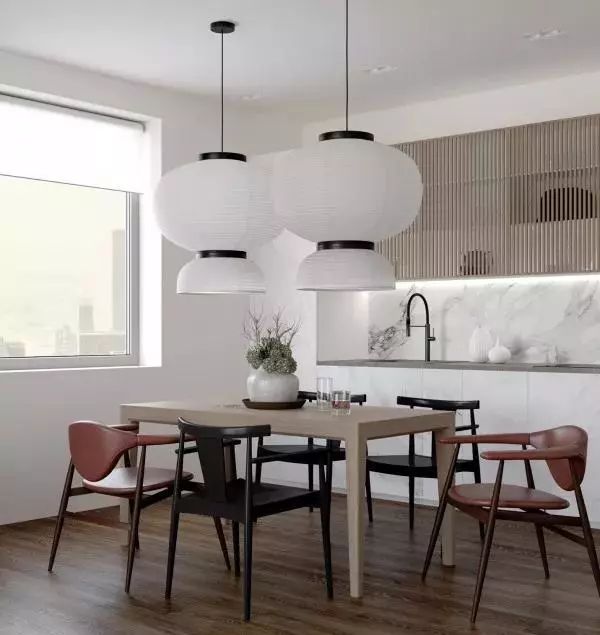 餐厅厨房一体化设计的6个方案,这才是满分的餐厨一体化设计