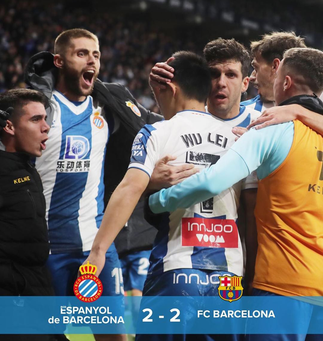 足球武磊精彩时刻,武磊10号球衣巴萨