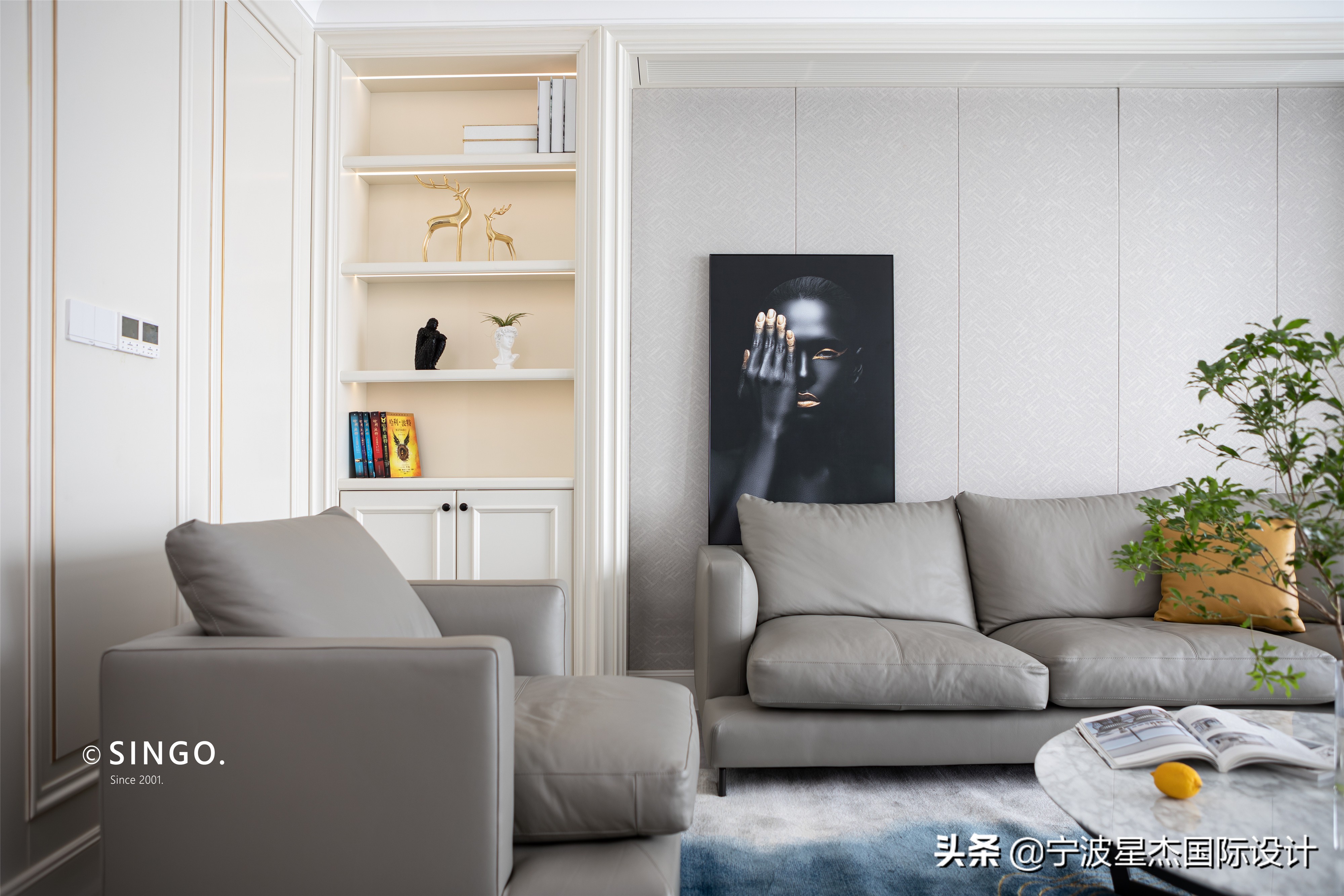 美式独墅现代风格,江湾城中式风格装修最新设计