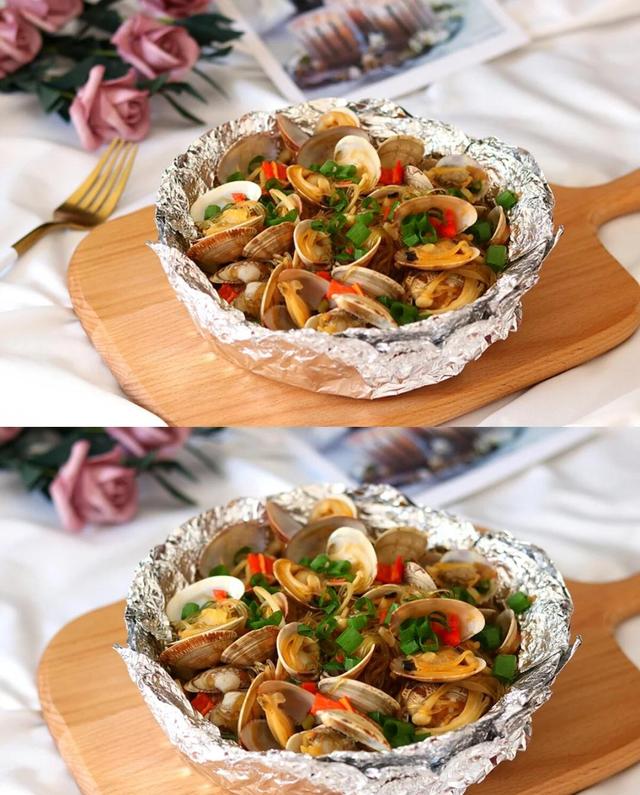 锡纸花甲粉怎么做才好吃,锡纸花甲粉和煲仔花甲粉一样吗