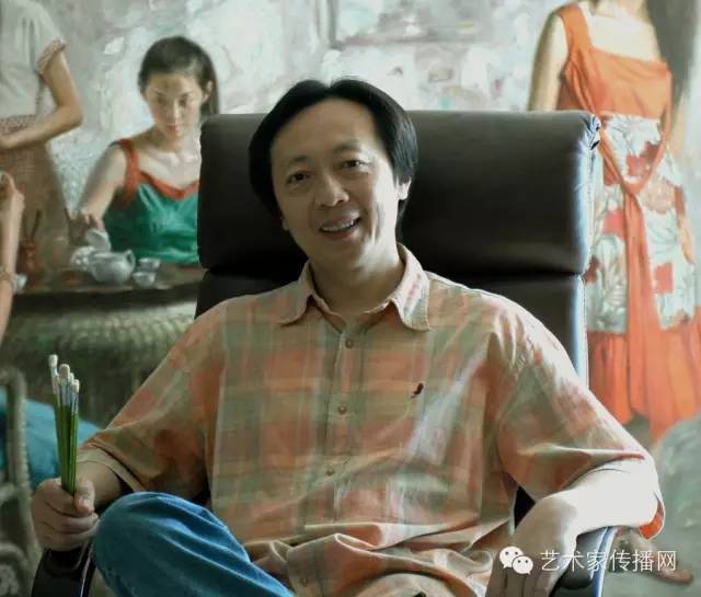 王剑的绘画作品欣赏,画家王剑粉笔画作品欣赏