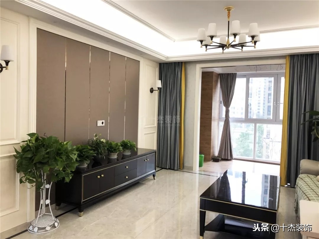 亲子豪宅样板房,128平米3室2厅装修效果图