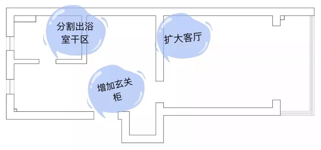 公寓玻璃隔断效果图大全,30平落地窗小公寓装修隔断
